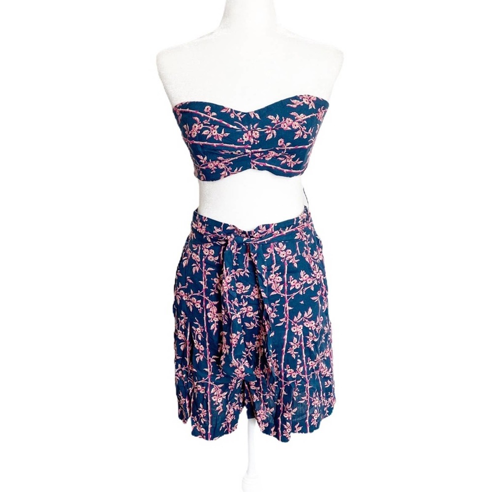 Free People Poolside Three-Piece Set Pacific Ocean - Picture 6 of 10